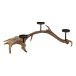 Paris Prix Chandelier Branche en Résine  Antlers  62cm Marron