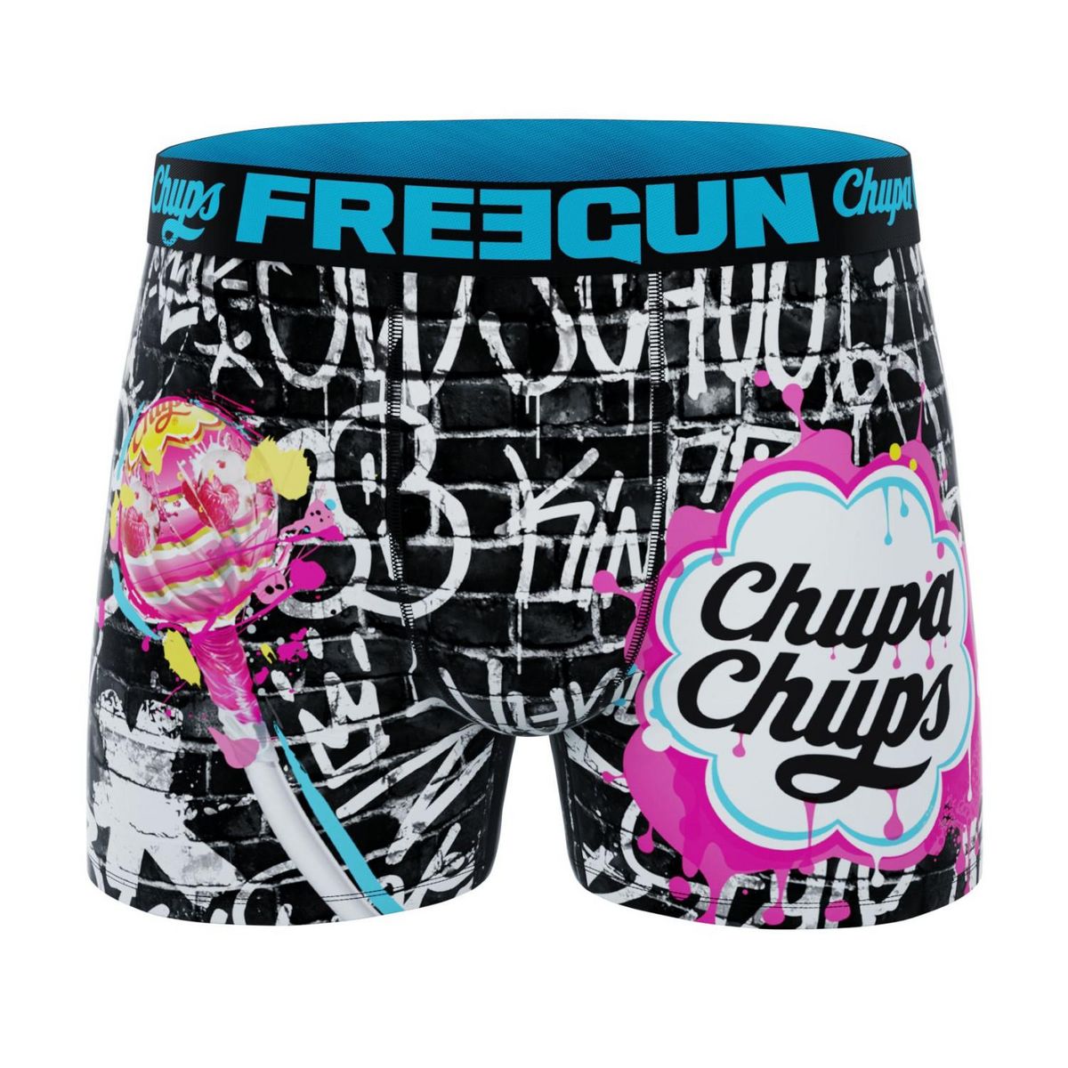 FREEGUN Lot de 4 boxers homme ChupaChups