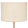 Voir la diapositive 2 : ATMOSPHERA Lampadaire Design en Bois  Della  149cm Beige