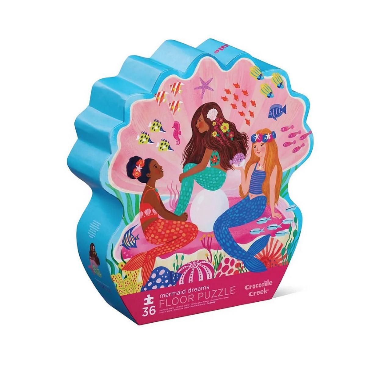 CROCODILE CREEK Maxi puzzle  36 pièces  Reve de sirenes