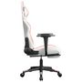 Voir la diapositive 5 : VIDAXL Chaise de jeu de massage avec repose-pied Blanc&Rose Similicuir