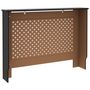 Voir la diapositive 5 : VIDAXL Cache-radiateur noir 112x19x81,5 cm MDF