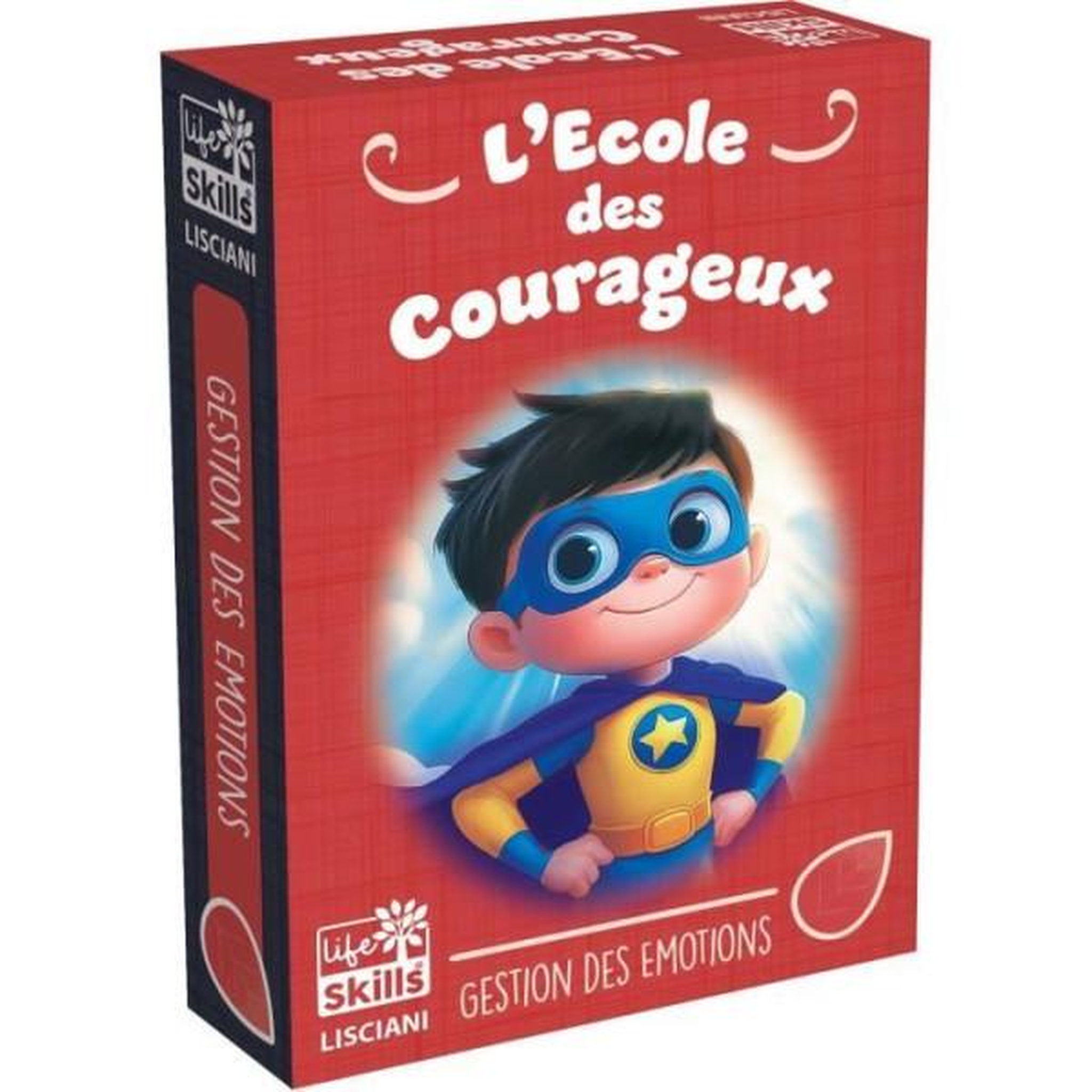 LISCIANI GIOCHI Jeu de cartes pour les enfants courageux - Jeu Éducatif - LIFE SKILLS - Cartes illustrées