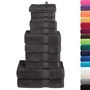 Voir la diapositive 2 : VIDAXL Ensemble de serviettes de qualité supérieure SOLUND 12 pcs