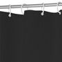 Voir la diapositive 2 : FIVE Rideau de Douche  Modern  180x200cm Charbon