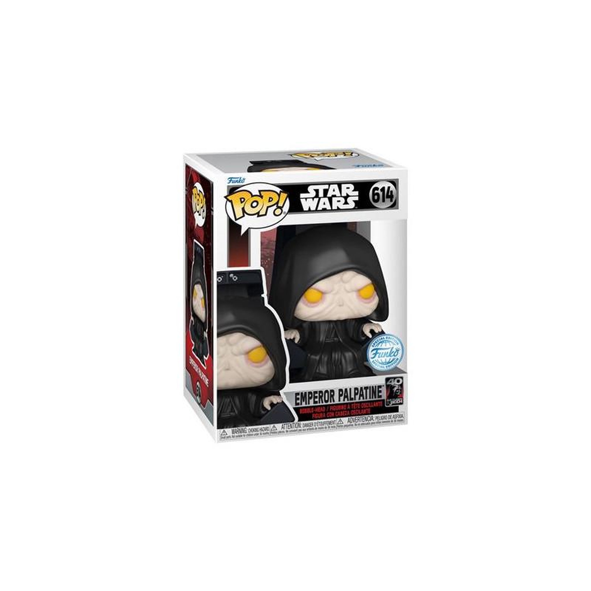 Funko Figurine Funko Pop Star Wars Return of the Jedi 40th Emperor Spectating