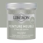 Liberon Peinture meuble et boiserie Caséine LIBERON gris flamant mat 0.5 l