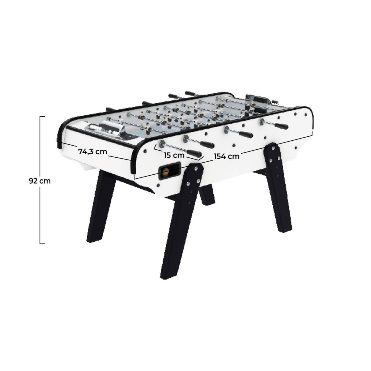 MISTER BABYFOOT Baby foot en bois clair - Scudetto