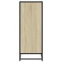 Voir la diapositive 5 : VIDAXL Armoire a chaussures chene sonoma bois d'ingenierie et metal