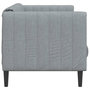 Voir la diapositive 5 : VIDAXL Canape a 3 places gris clair tissu