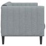 Voir la diapositive 5 : VIDAXL Canape a 3 places gris clair tissu