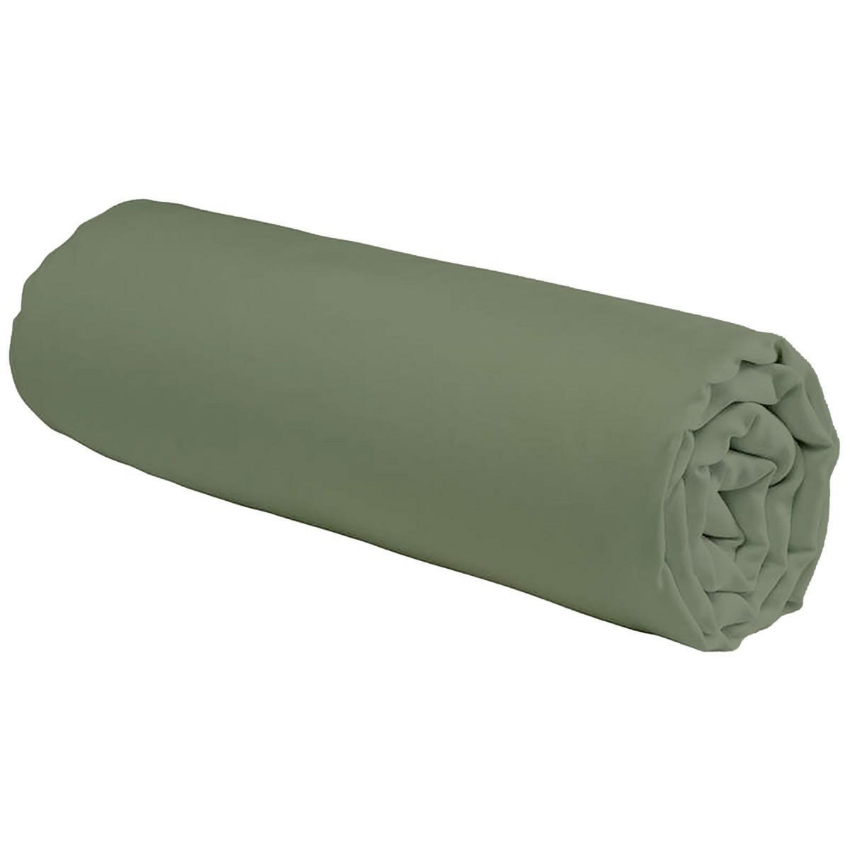 FUTURE HOME Drap housse en coton 57 fils uni bonnet 25cm