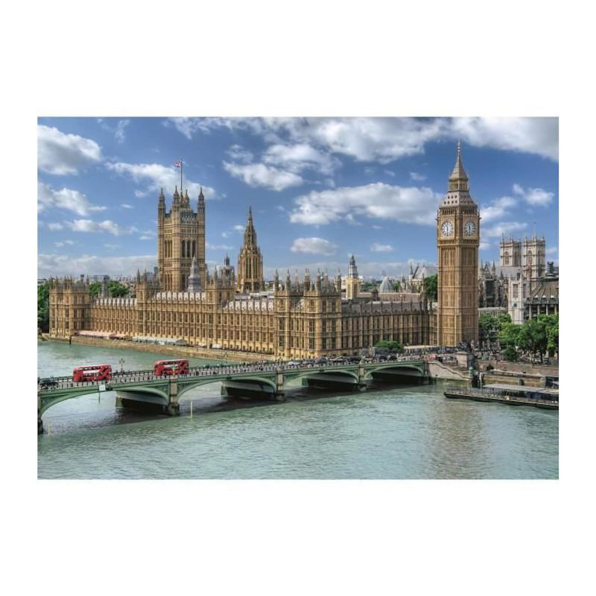 CLEMENTONI Puzzle 3000 pièces The Houses of Parliament – Clementoni – Adulte – Grand format – Puzzle de qualité