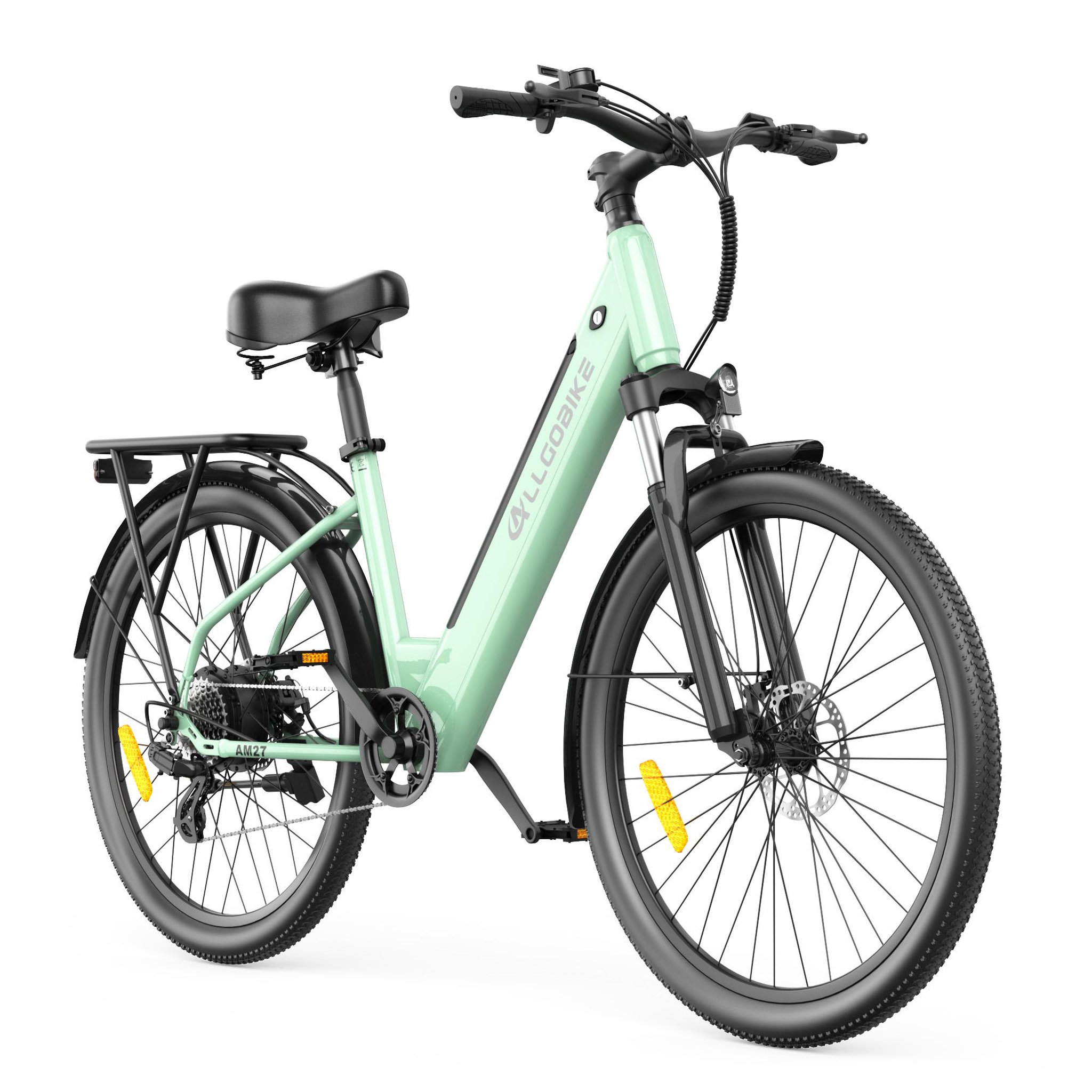Voir la diapositive 2 : ALLGOBIKE Vélo électrique allgobike am27 27,5 pouces