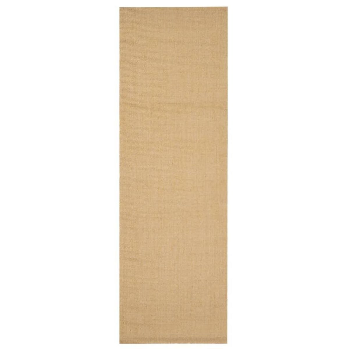 VIDAXL Tapis Sisal naturel 80x250 cm