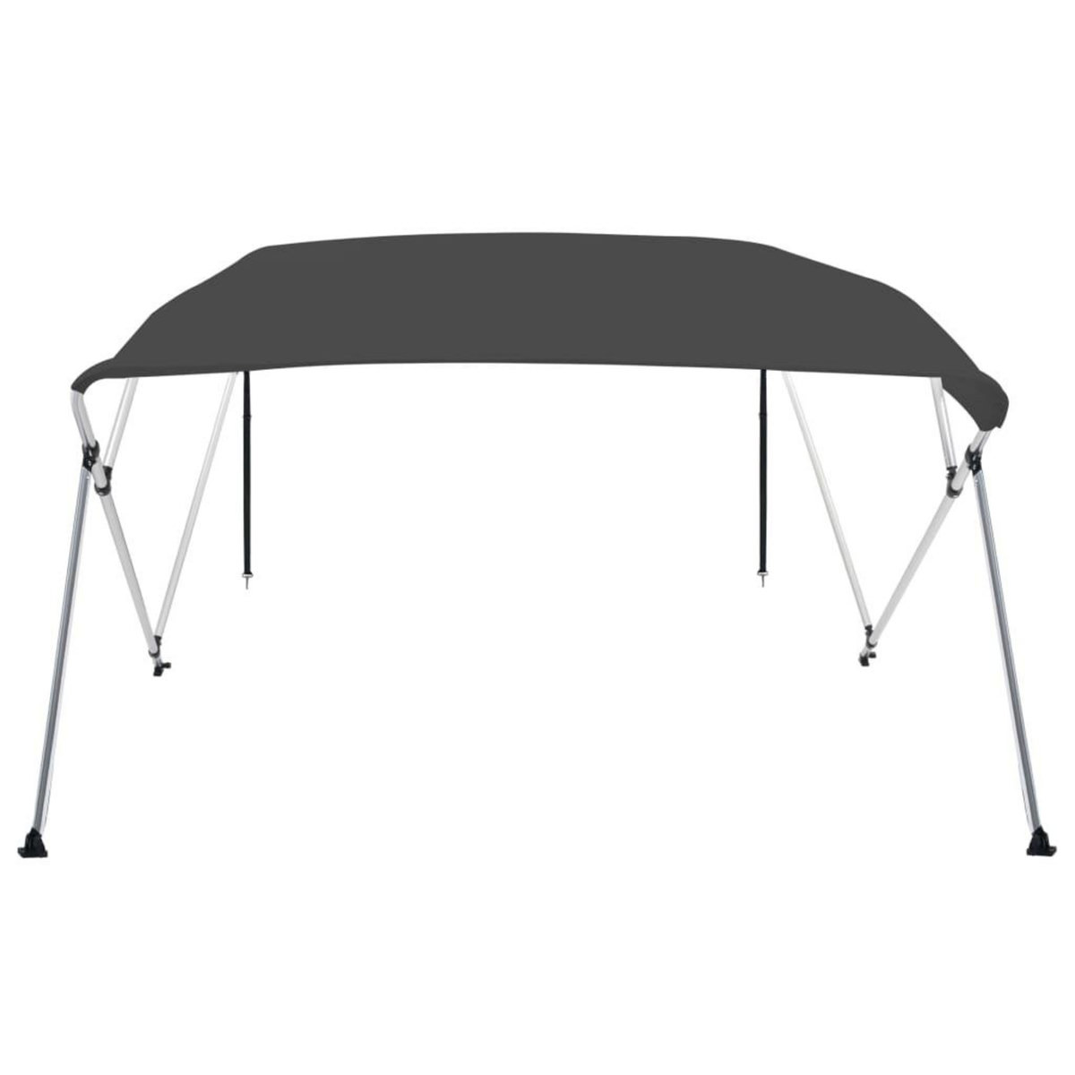 VIDAXL Auvent bimini a 4 arceaux Anthracite 243x210x137 cm