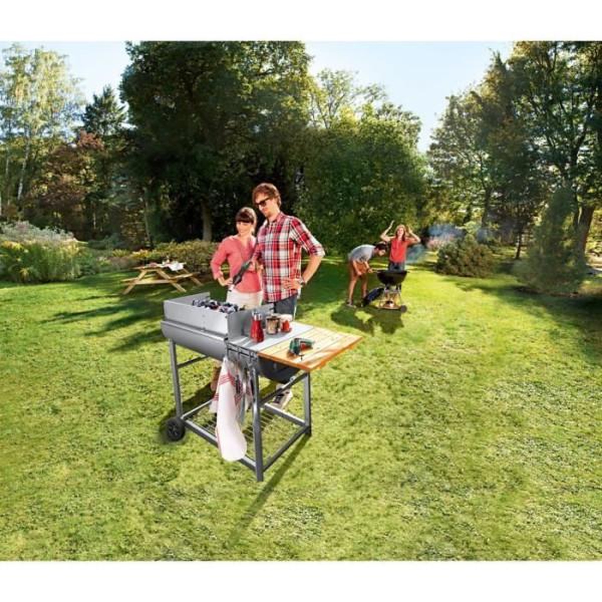 Voir la diapositive 5 : BOSCH Adaptateur raviveur de braises bosch - barbecue - pour visseuse bosch ixo