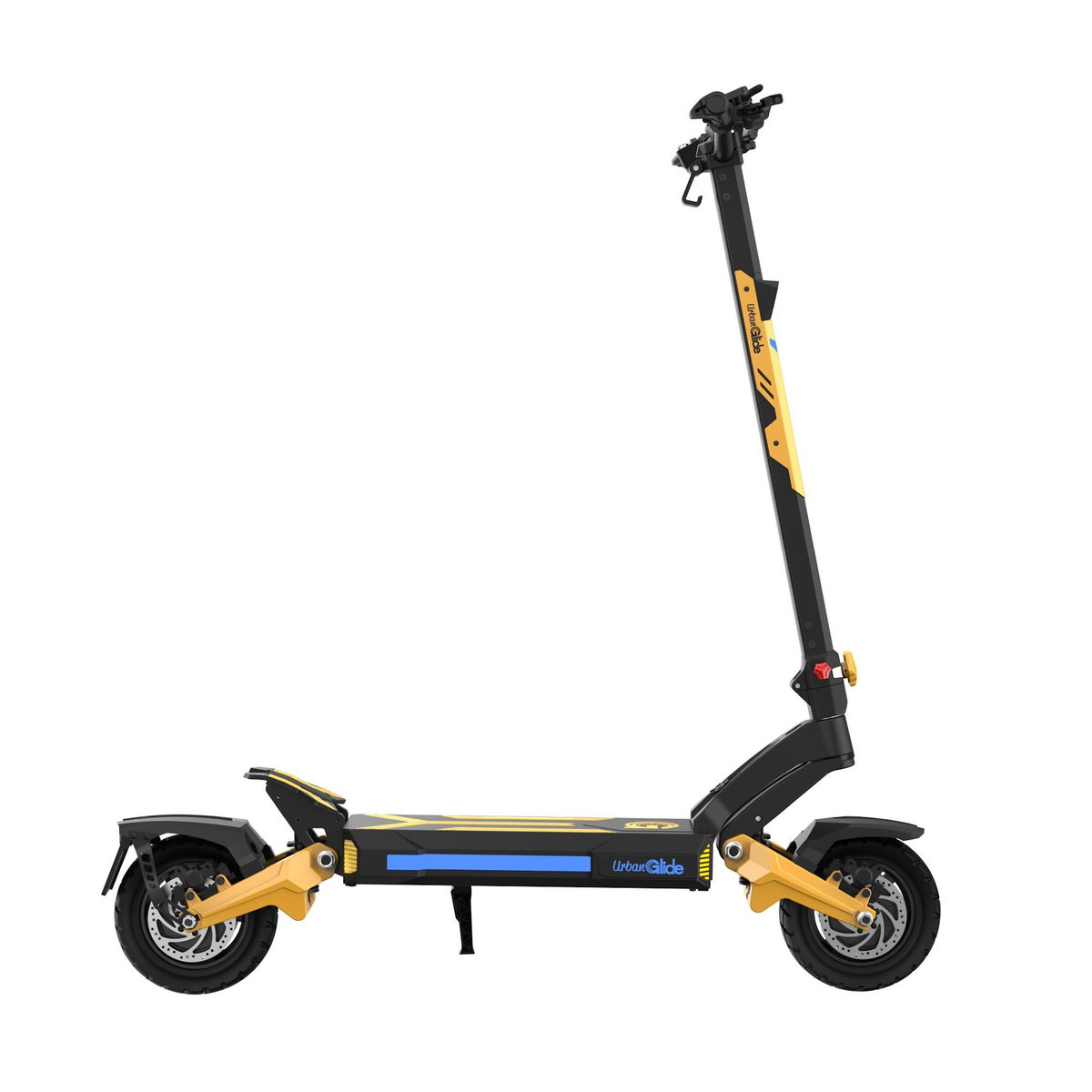 URBANGLIDE Trottinette Électrique Adulte UrbanGlide DUO Moteur -  2800W -  Autonomie Jusqu'a 100 km - Pneu Cross 10  Tubeless - Batterie 58V/23Ah - Poids 33Kg