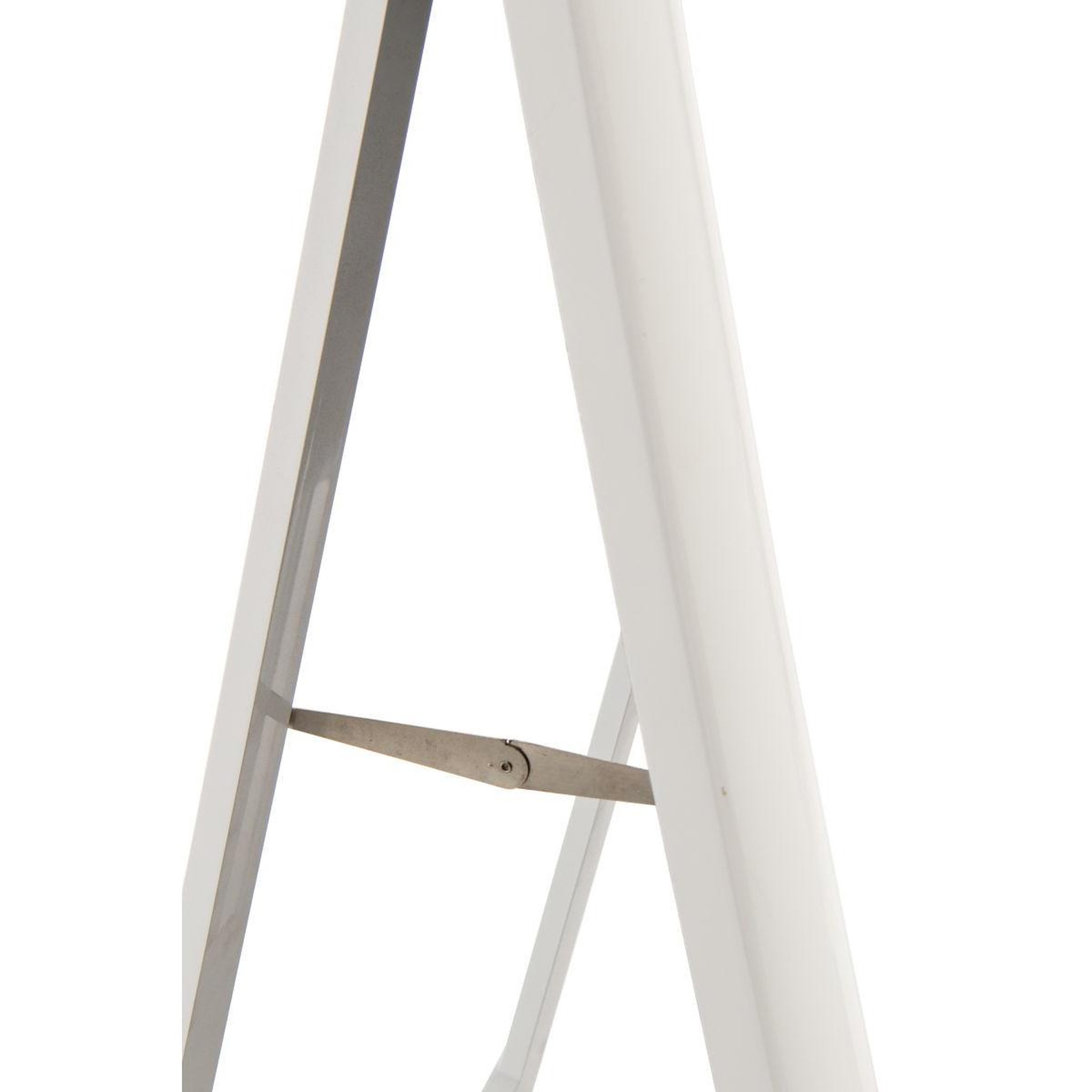 Voir la diapositive 4 : J-LINE Miroir sur Pied Design  Dewey  180cm Blanc