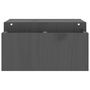 Voir la diapositive 6 : VIDAXL Support de moniteur Gris 70x27,5x15 cm Bois de pin solide