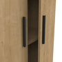 Voir la diapositive 3 : Armoire 2 portes 1 tiroir L90 cm LIZZIE