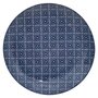 Voir la diapositive 1 : SECRET DE GOURMET Lot de 6 Assiettes Plates  Adèle  26cm Bleu