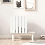 Voir la diapositive 3 : VIDAXL Maison pour chat Blanc 60x36x60 cm Bois de pin massif