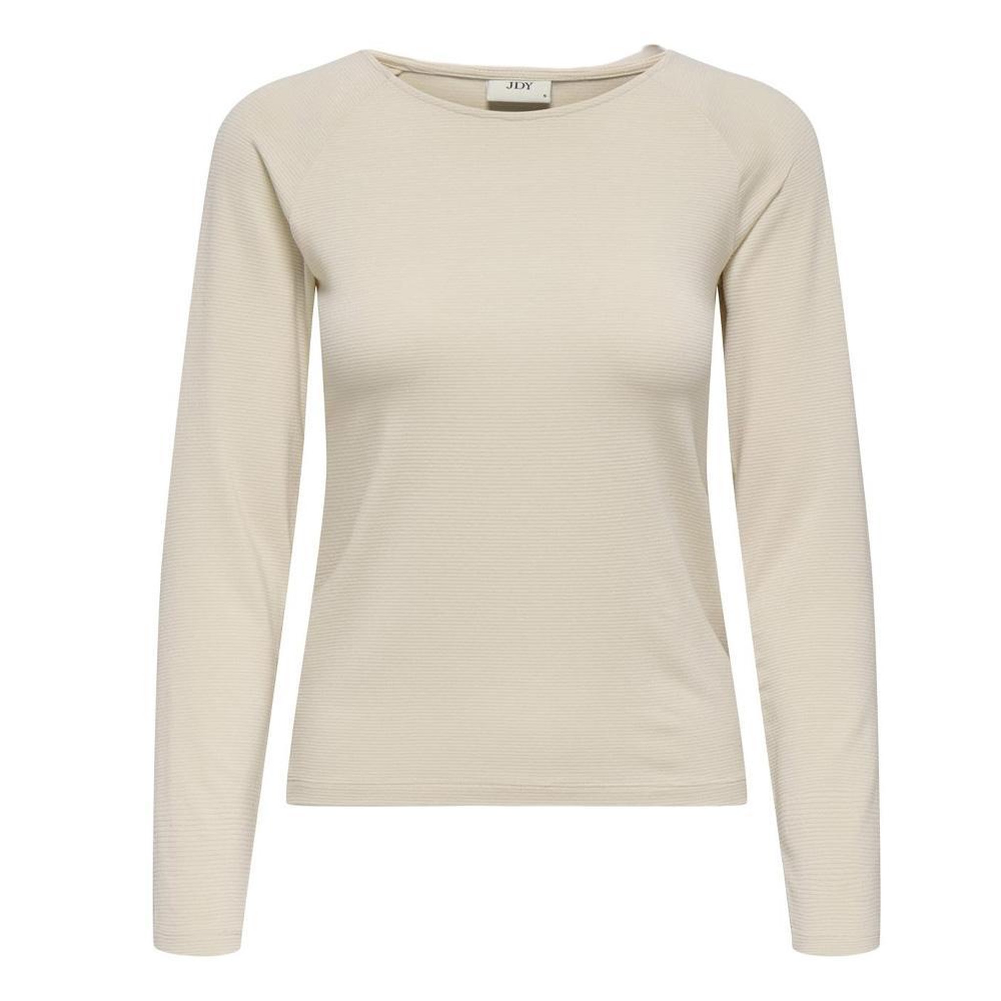 JACQUELINE DE YONG T-Shirt Manches Longues Beige Femme JDY Kaiser. Coloris disponibles : Beige