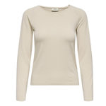JACQUELINE DE YONG T Shirt Manches  ongues  Femme JDY Kaiser. Coloris disponibles : Beige