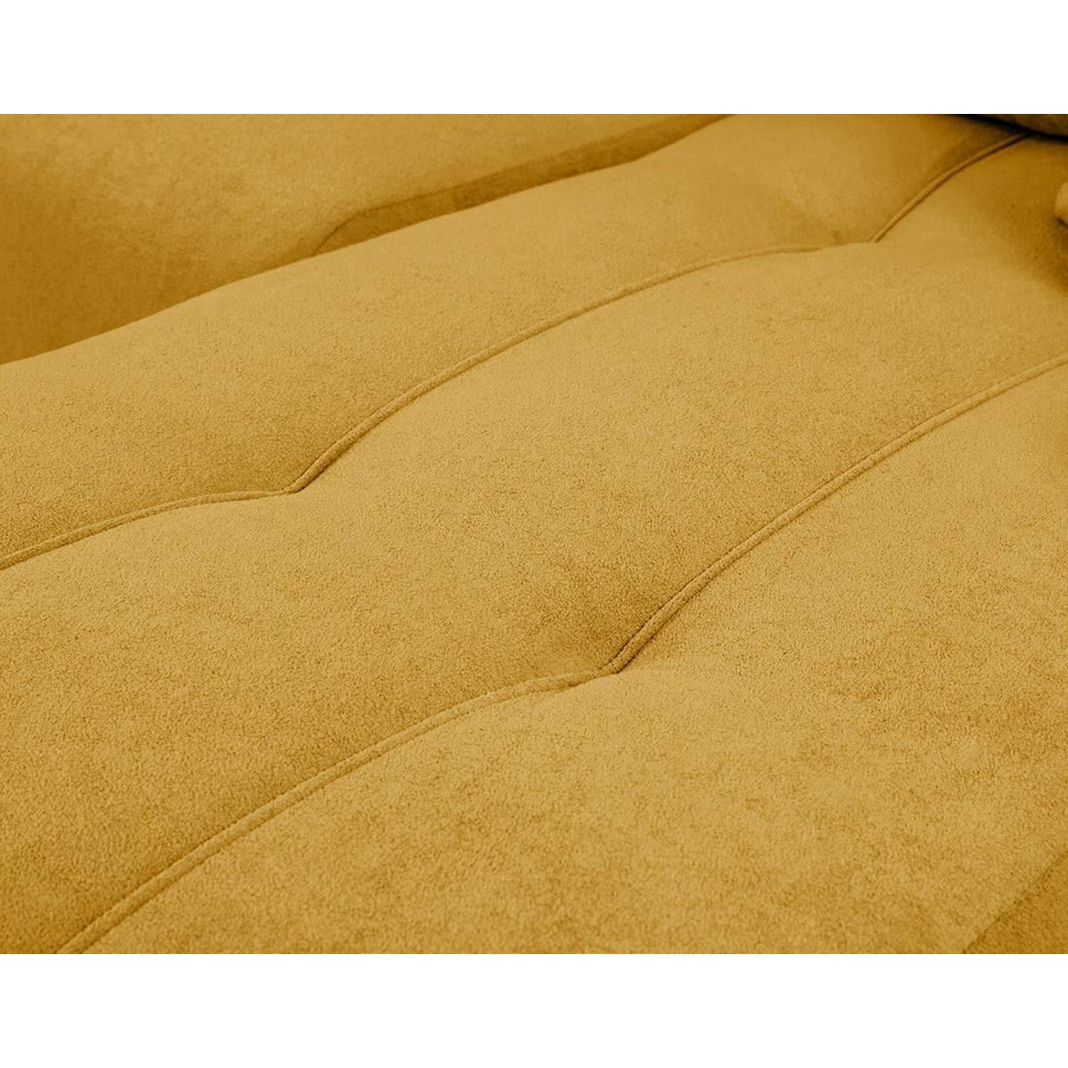 BEST MOBILIER Nicole - canapé d'angle réversible 4 places convertible avec coffre en tissu