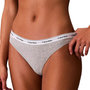 Voir la diapositive 2 : CALVIN KLEIN JEANS X3 Strings Noir/Gris/ Femme Calvin Klein Jeans Thong