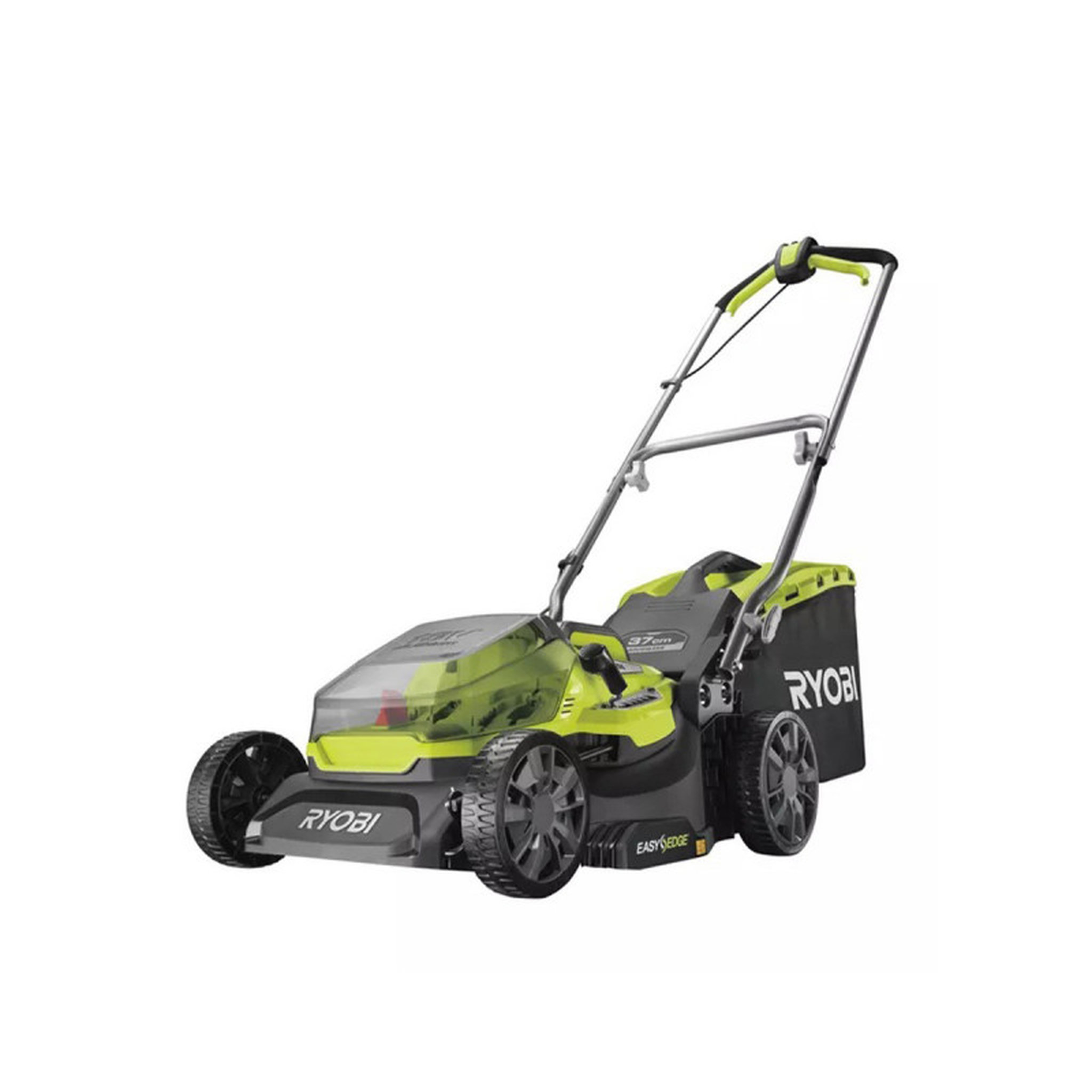 Voir la diapositive 3 : Ryobi Tondeuse RYOBI 18V Brushless - coupe 37cm - Sans batterie ni chargeur - RY18LMX37A-0