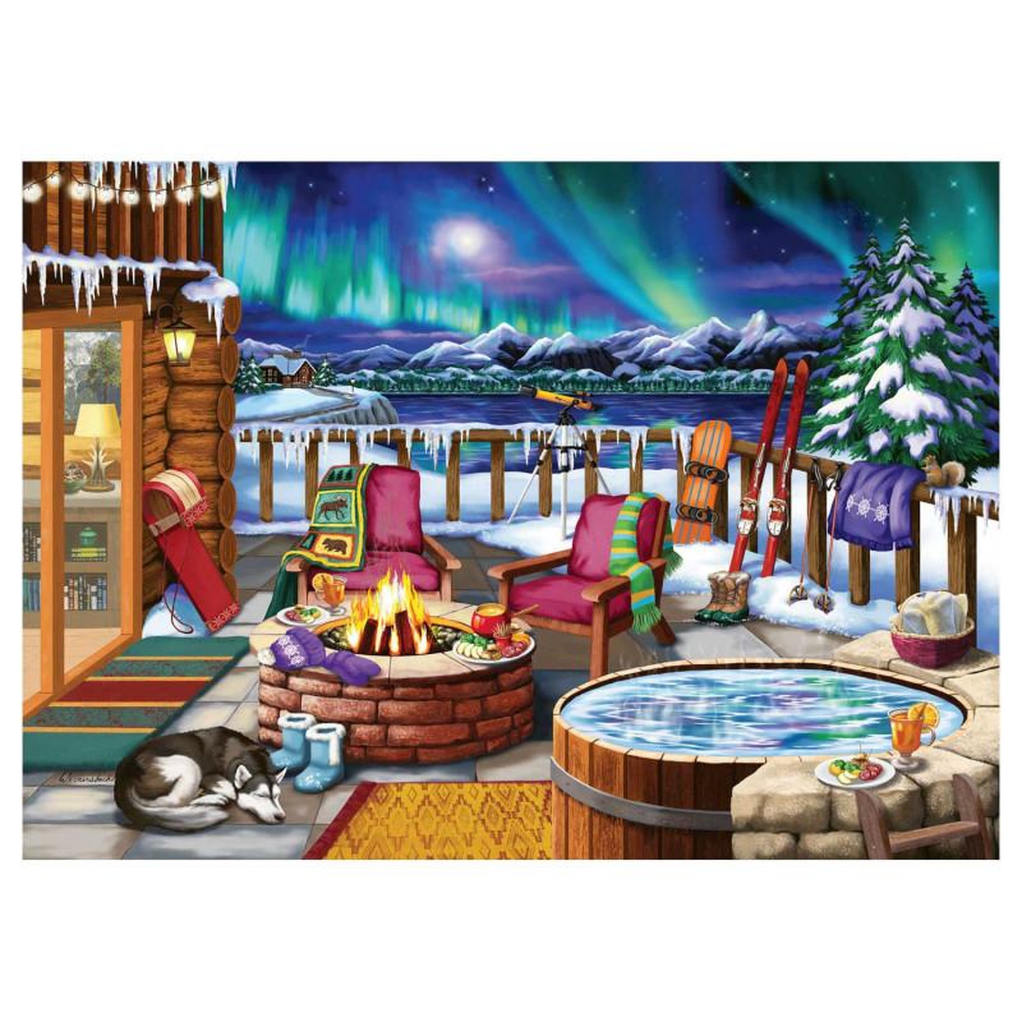 Voir la diapositive 2 : RAVENSBURGER RAVENSBURGER Northern Lights, 500pcs.