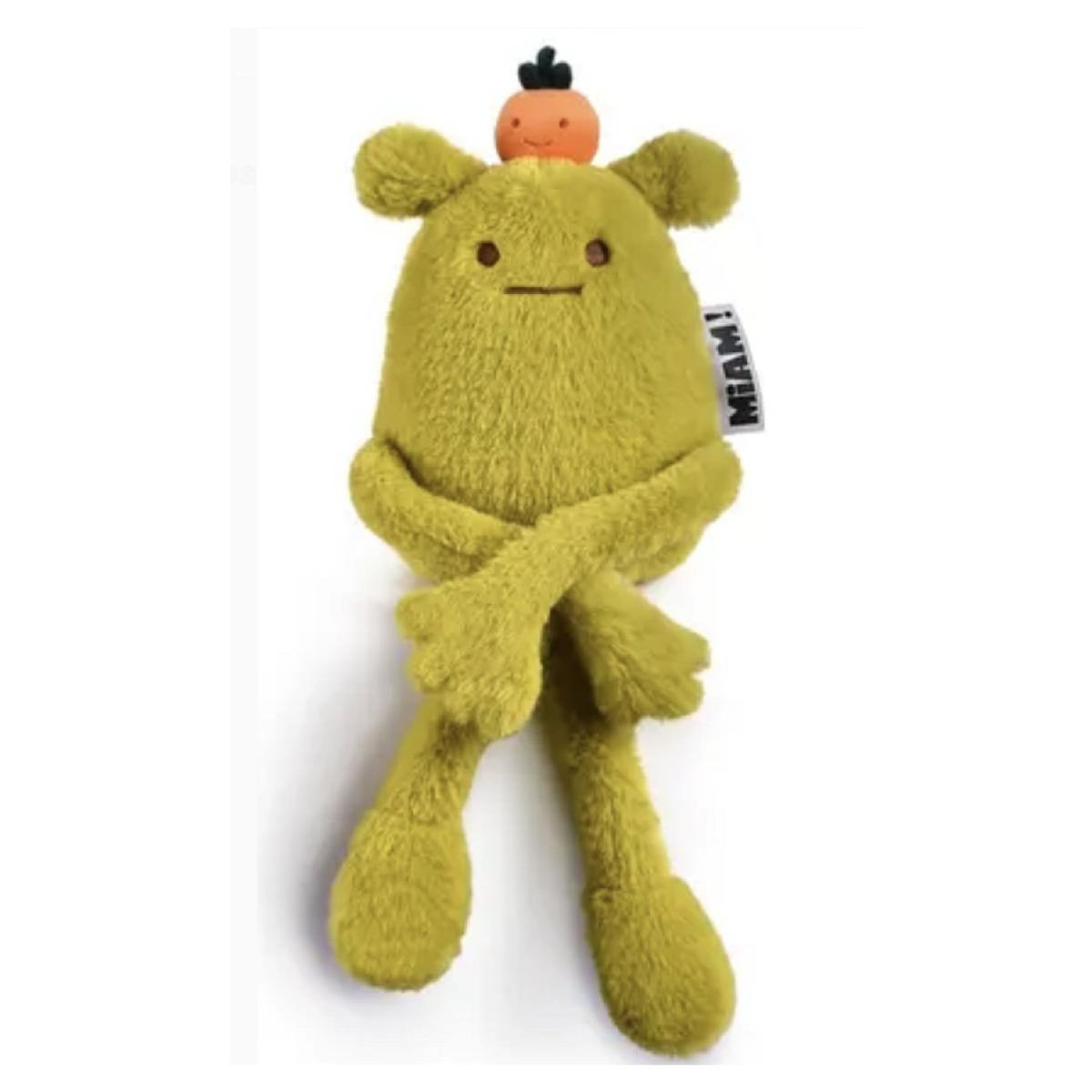 DOUDOU ET COMPAGNIE MIAM ! Laurent Jade 40cm - vert orange