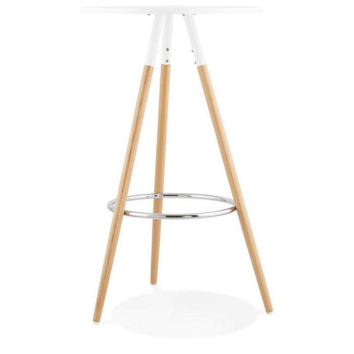 Paris Prix Table de Bar  Uzak  101cm Blanc