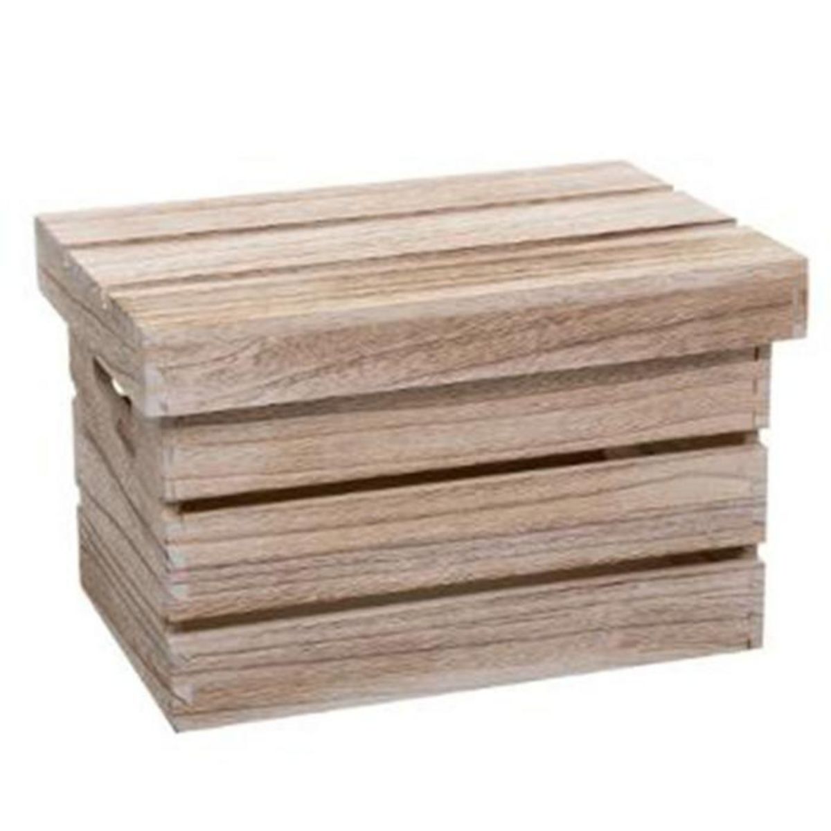 FIVE Lot de 3 Boîtes de Rangement  Warm  38cm Naturel