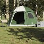 Voir la diapositive 1 : VIDAXL Tente de familiale igloo 6 personnes vert impermeable