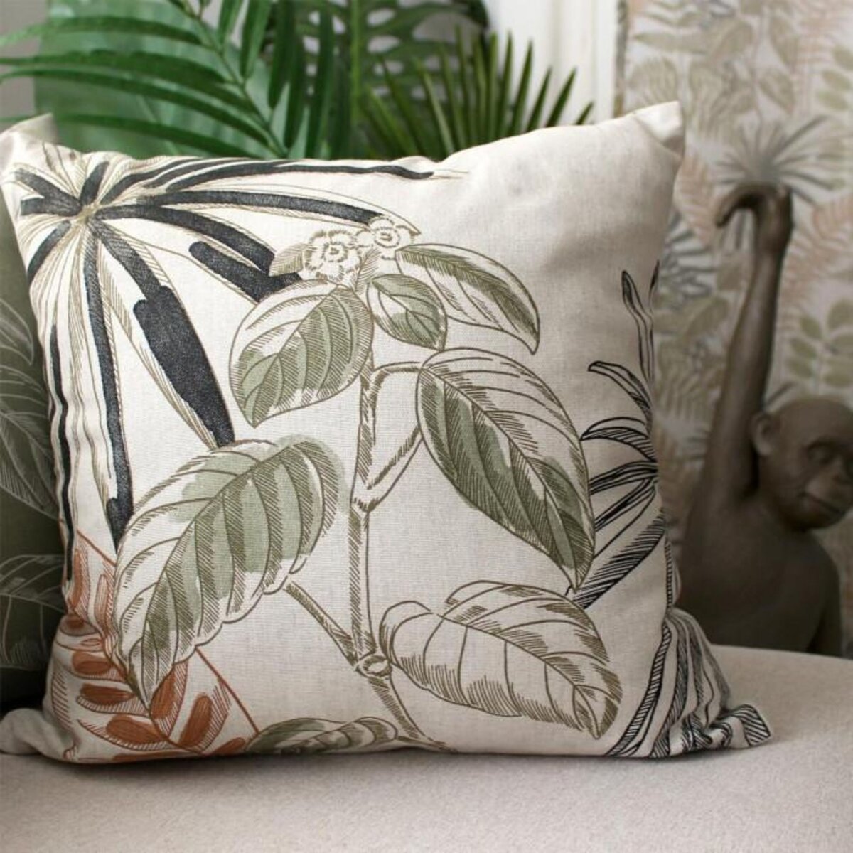 Paris Prix Coussin Déco Imprimé  Mambo  40x40cm Multicolore