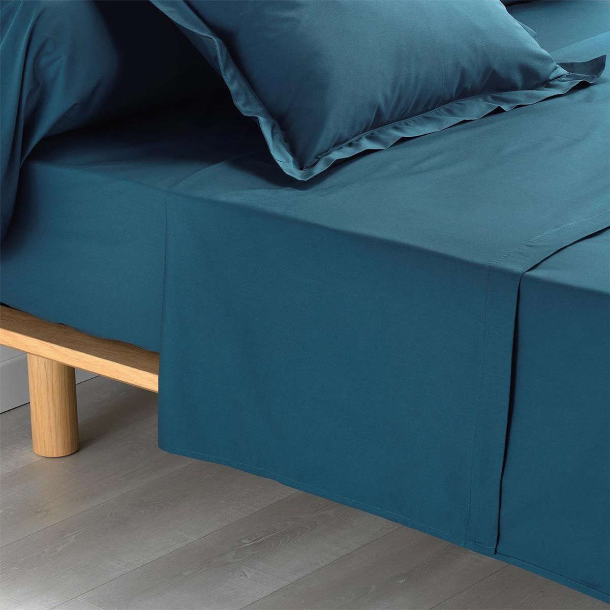 Paris Prix Drap Plat  Percaline  240x300cm Bleu