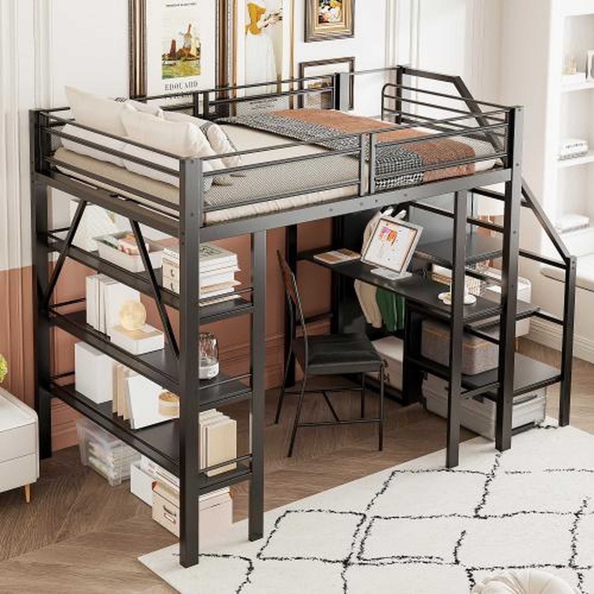 Voir la diapositive 5 : MERAX Lit mezzanine