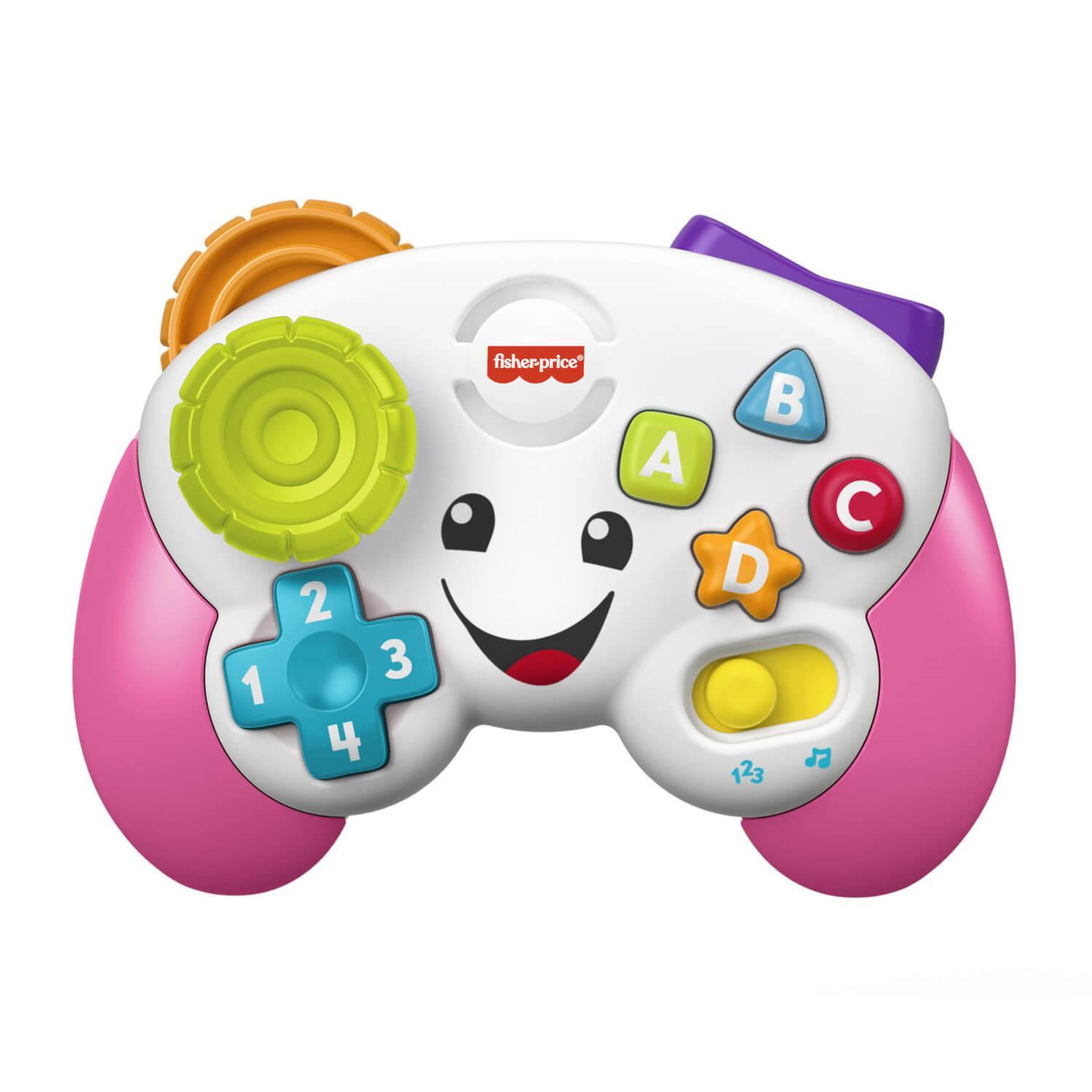 Voir la diapositive 1 : FISHER PRICE Manette De Jeu Rose