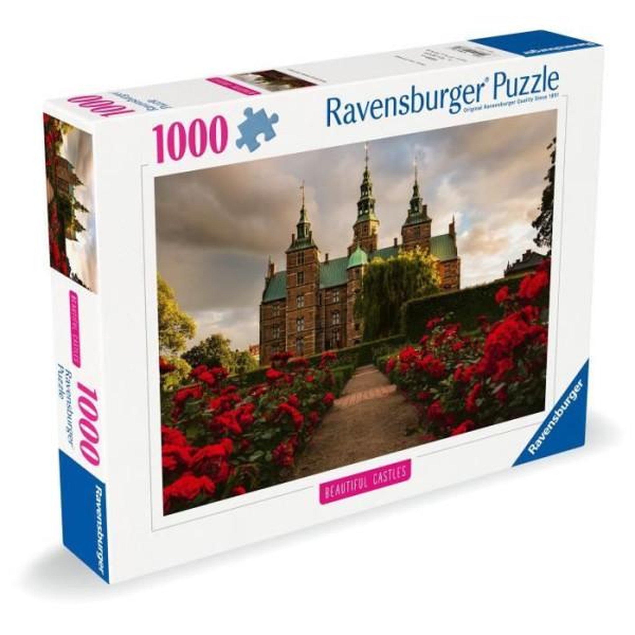 Voir la diapositive 4 : RAVENSBURGER Puzzle 1000 pieces château de rosenborg, danemark, collection highlight, des 14 ans, château, 12001336, ravensburger