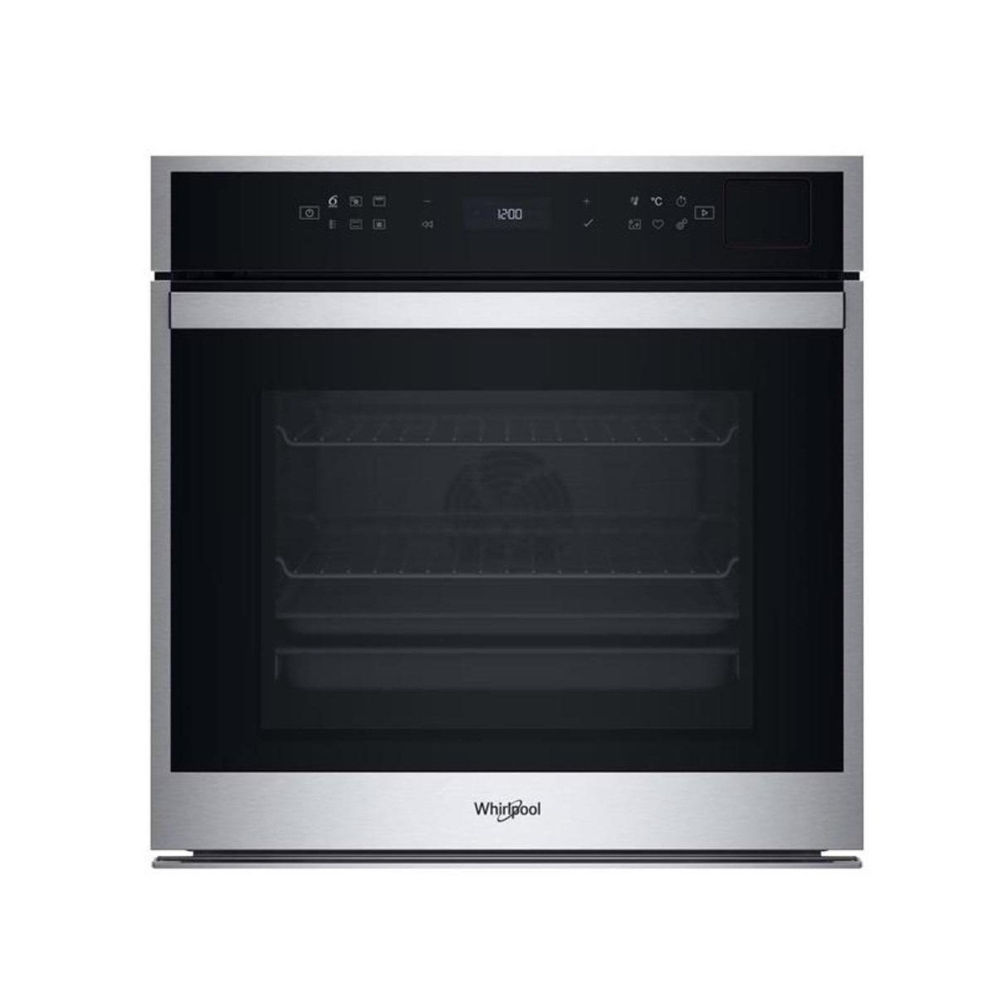 Whirlpool Four intégrable multifonction 73l 60cm pyrolyse inox - woi6a8pt1sxaf