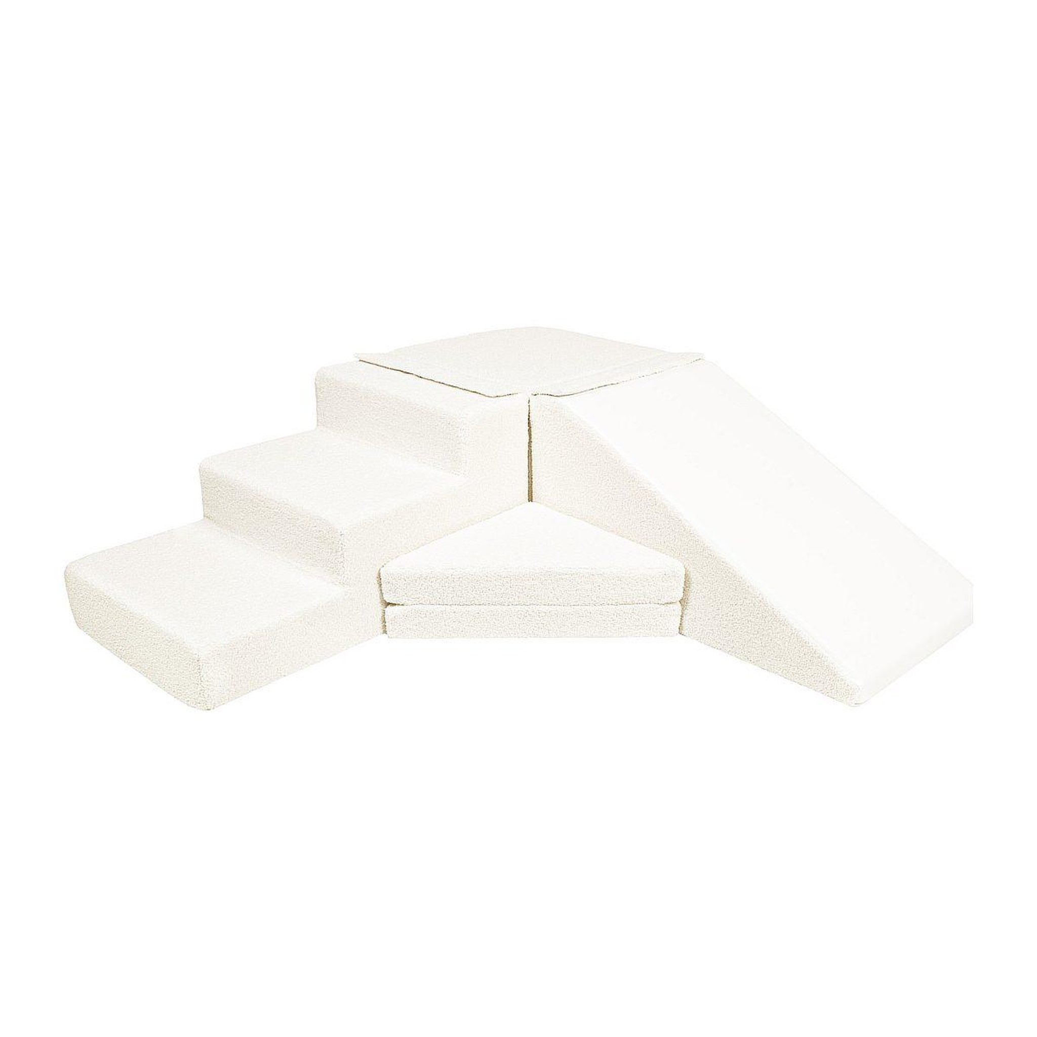 VELINDA 4 grands blocs de constructio mousse crème