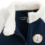 Voir la diapositive 3 : Petit Béguin Veste enfant intérieur polaire Charly