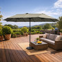 Voir la diapositive 4 : CONCEPT USINE Parasol rectangulaire double 2,7x4,6m vert VENICE