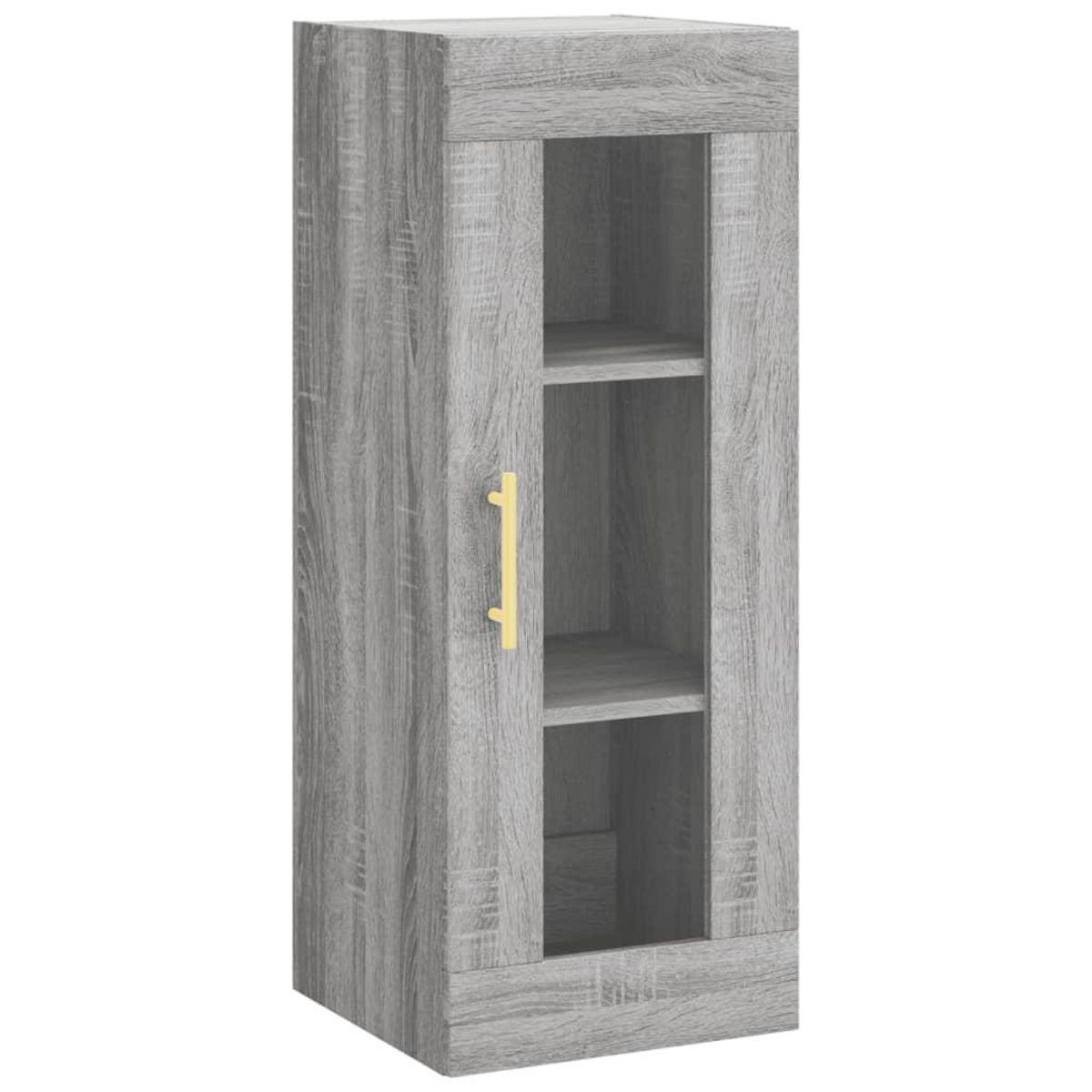VIDAXL Armoire murale sonoma gris 34,5x34x90 cm