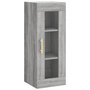 Voir la diapositive 2 : VIDAXL Armoire murale sonoma gris 34,5x34x90 cm