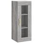 Voir la diapositive 2 : VIDAXL Armoire murale sonoma gris 34,5x34x90 cm