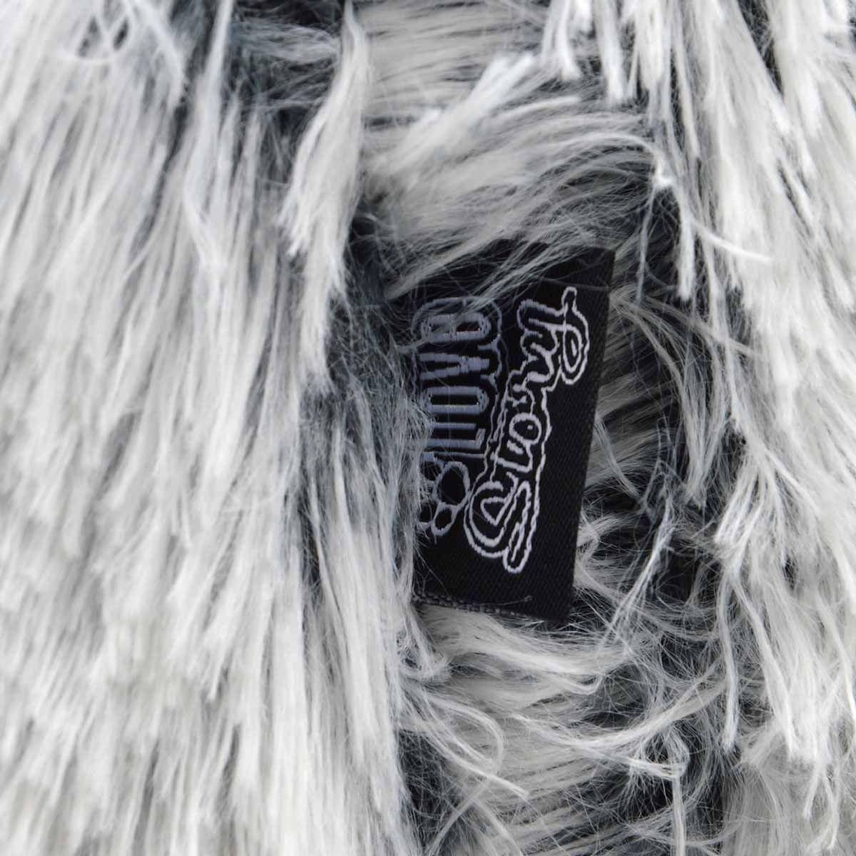 Paris Prix Coussin pour Chien & Chat  Fluffy  95cm Blanc Chiné